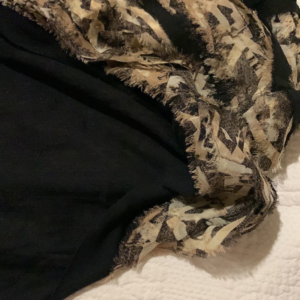 Diane Von Furstenberg rough edge tiered dress. Vintage Contemporary Classic - Picture 15 of 15